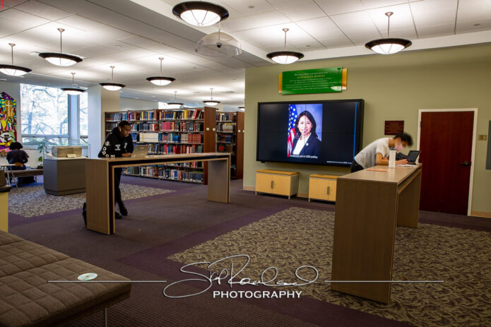 Swem Lemonade Big Screen Lobby Area – April 2022