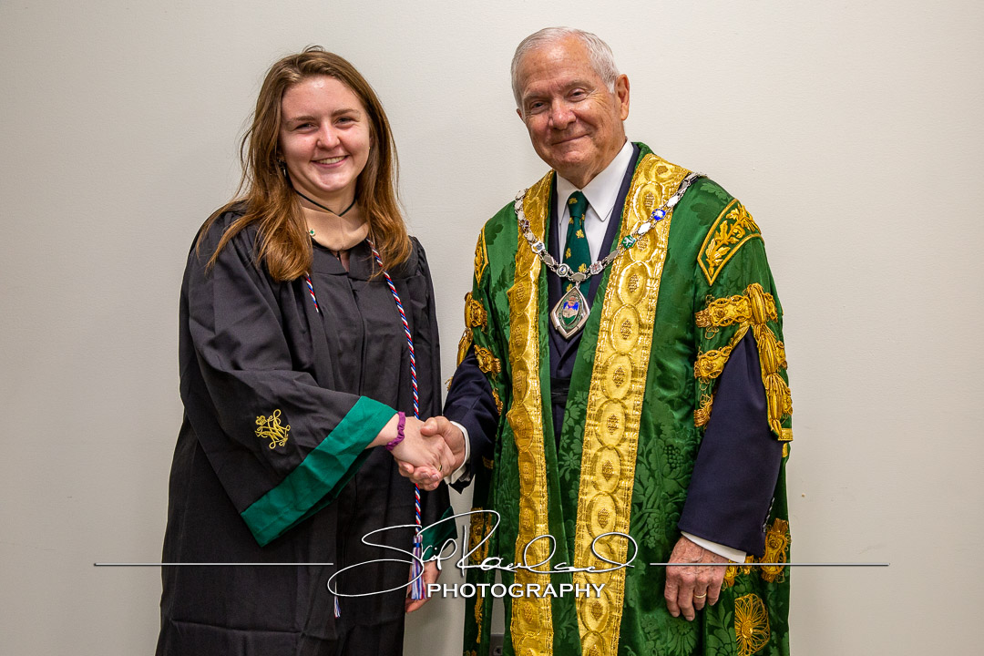 Chancellor Gates with ROTC – 2023 #138702