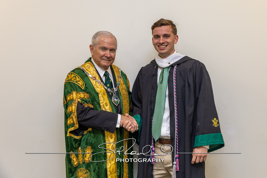 Chancellor Gates With Rotc – 2024 #217029