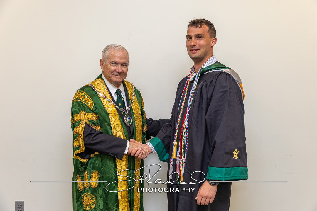 Chancellor Gates With Rotc – 2024 #217031