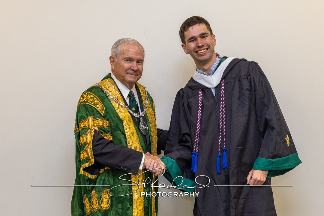 Chancellor Gates With Rotc – 2024 #217041