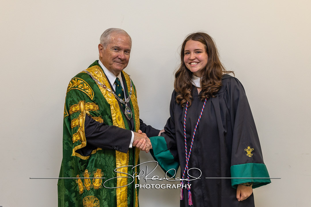 Chancellor Gates With Rotc – 2024 #217043