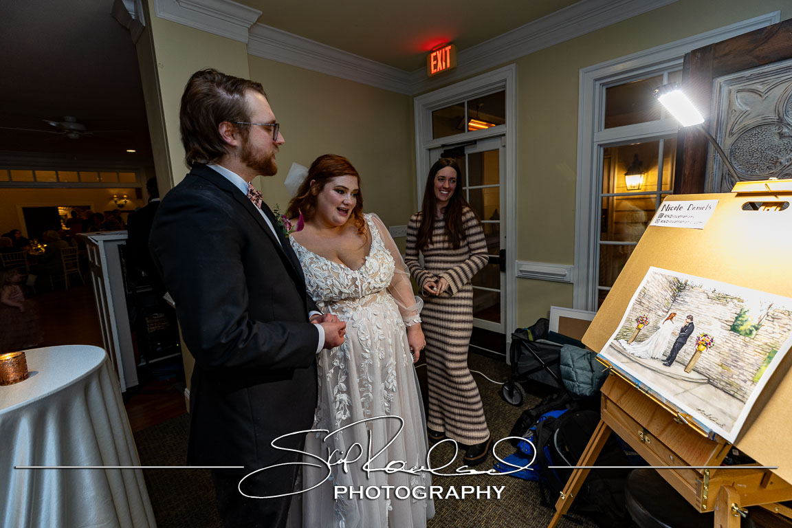 Reid Jourdan Wedding 10 Painting Reveal #229328