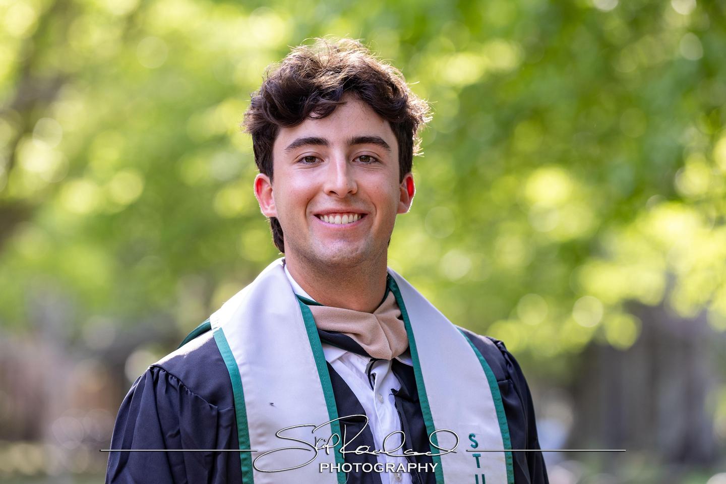 Connor Kolarov Cap And Gown – April 2025 #238405