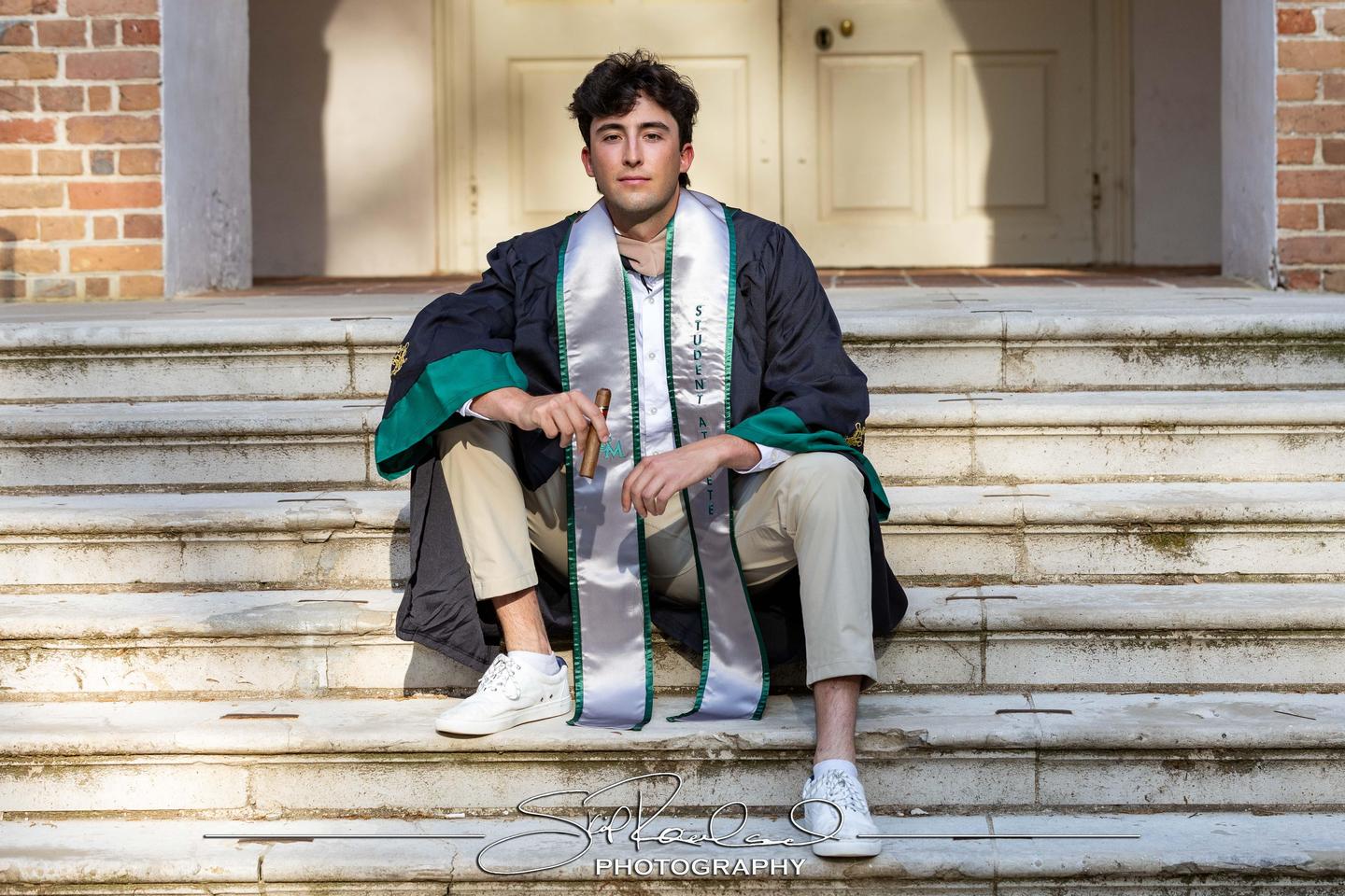 Connor Kolarov Cap And Gown – April 2025 #238411